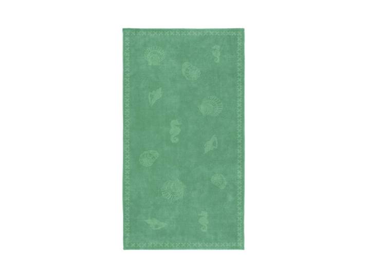 Seahorse Seahorse Strandlaken Shells Jade Green 100x200