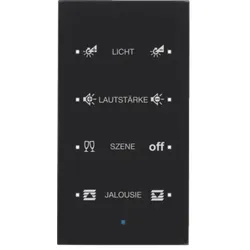 Berker Glas-Sensor 4fach 75144935