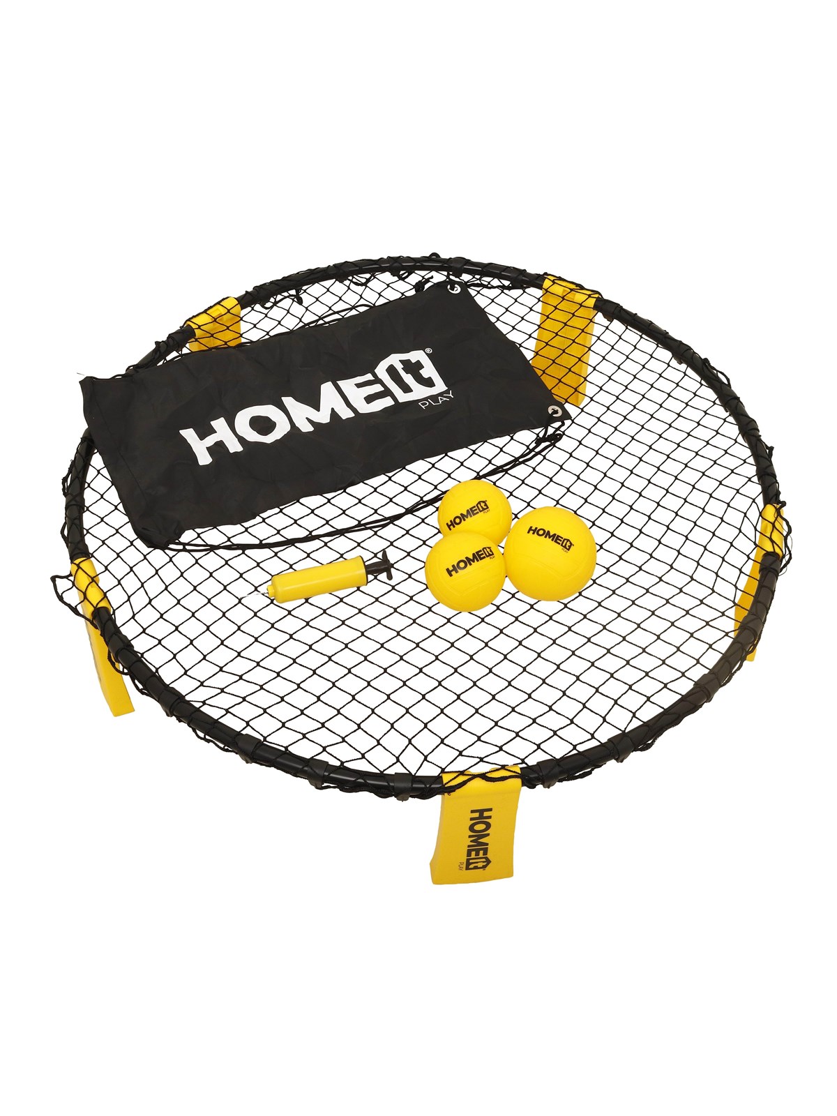 Bounceball game with 3 balls