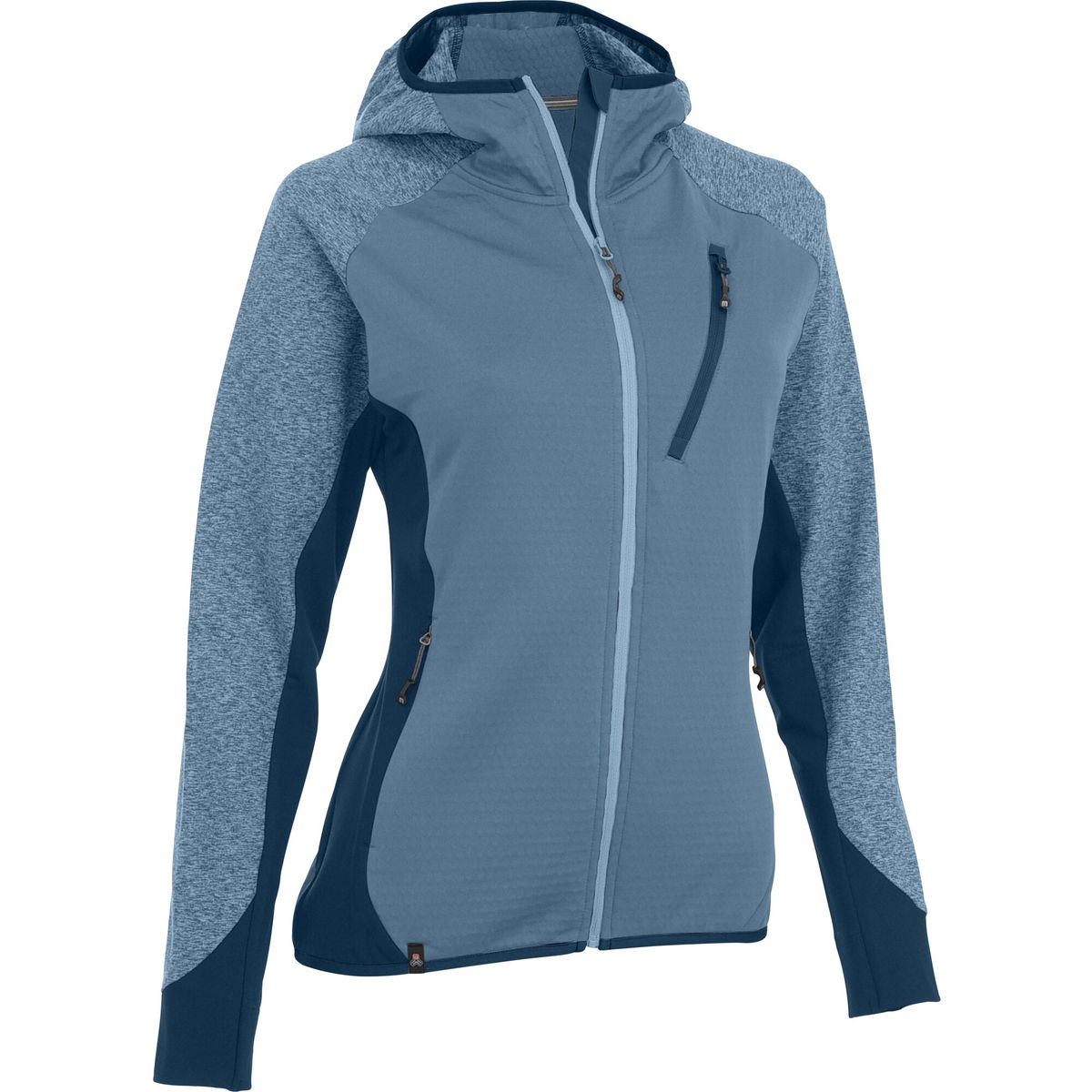 MAUL Sport Arlberg - Fleecejacke mit Kapuze himmelblau (7979) 36 5416200689-7979-36