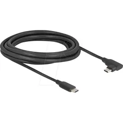 DELOCK 81195 - Aktives USB 10 Gb/s Kabel, C-Stecker > gewinkelten Stecker, 3 m