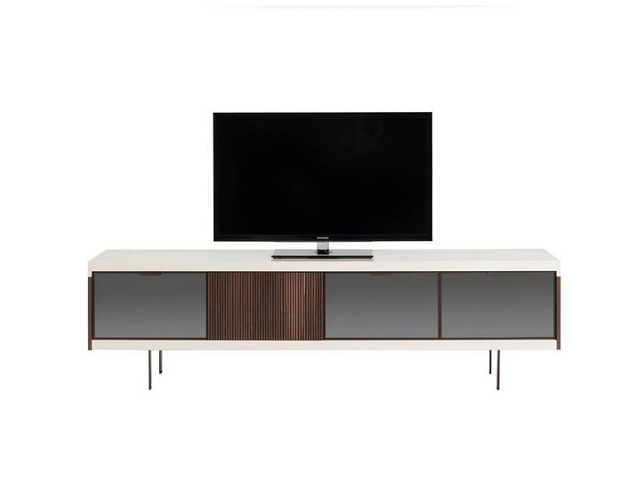 Xlmoebel Lowboard Luxus TV-Board aus Holz in Weiß mit elegantem Design (Lowboard, 1 St., Lowboard), Hergestellt in Europa