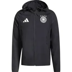 ADIDAS Herren Fanjacke Deutschland DFB Tiro Travel, Größe M in Schwarz Schwarz