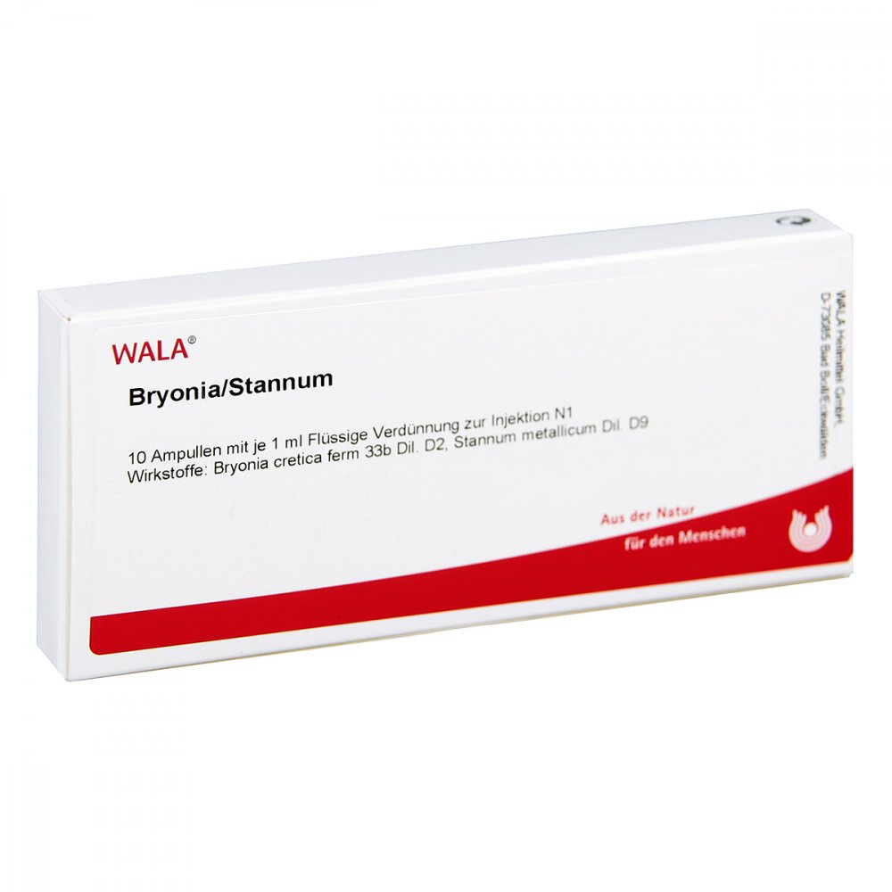 WALA Heilmittel GmbH Bryonia Stannum Ampullen 01751033