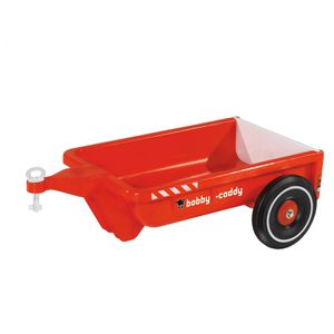 BIG Rutschauto-Zubehör 800056292, Caddy rot, Anhänger für Bobby Car