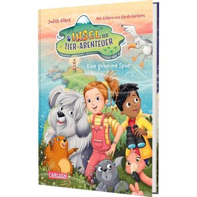 Insel der Tier-Abenteuer 1: Eine geheime Spur, Gebundene Ausgabe von Judith Allert, Carlsen, 978-3-551-65476-2