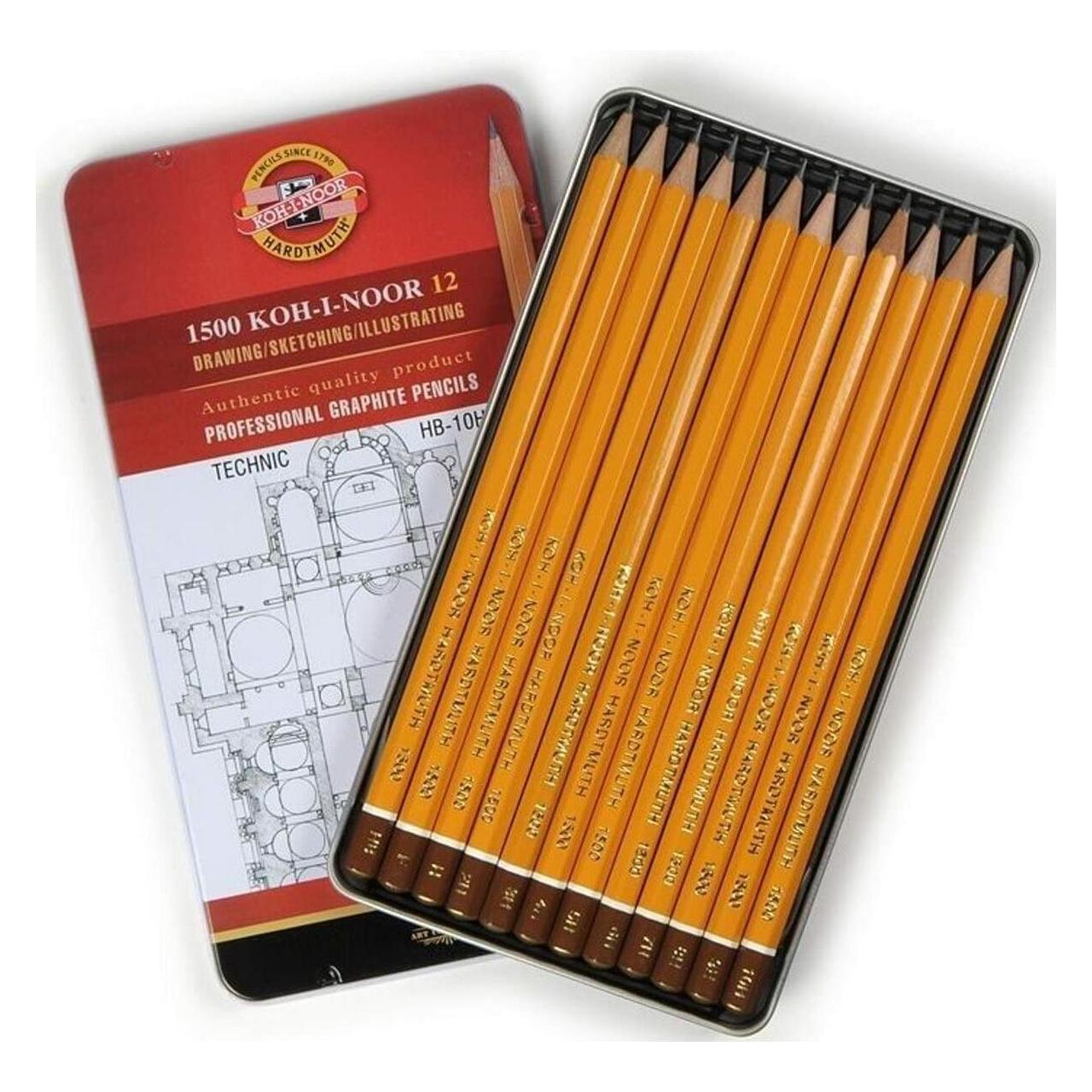 Koh-i-Noor Bleistifte Set Michel 12 Stücke (HB, 12x) (42829060)