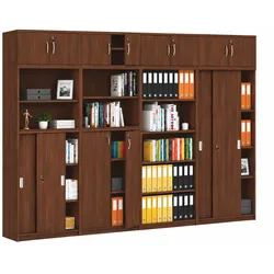 Schrank-Set MIRELLI, Typ D, Aufbau, Nussbaum