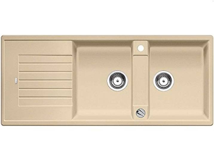 BLANCO 515589 Küchenspüle Zia 8 S, Silgranit PuraDur, Champagner