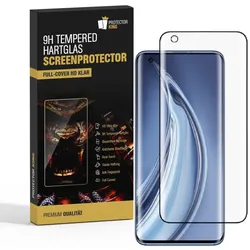 4x 9H Hartglas für Xiaomi Mi 10s FULL CURVED Schwarz Panzerfolie Displayschutz Glas KLAR Panzerglas Schutzglas