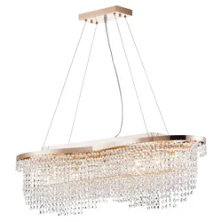 Kronleuchter Toils Goldfarben max. 60 Watt