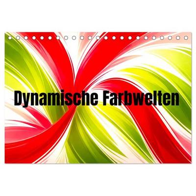 Dynamische Farbwelten (Tischkalender 2027 DIN A5 quer), CALVENDO Monatskalender