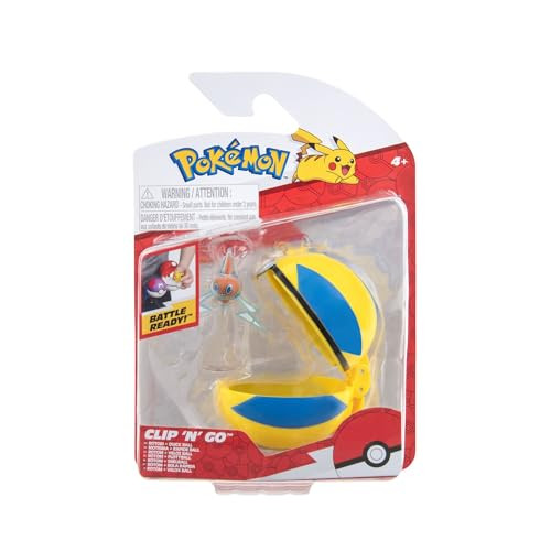 Pokémon Clip 'n' Go Figuur: Rotom en Quick Ball - PKW4155