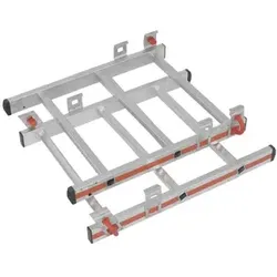Hymer Erweiterungsset 2x3 Sprossen für Plattformleiter 8483 mit wenigen Handgriffen zur teleskopierbaren Plattformleiter
