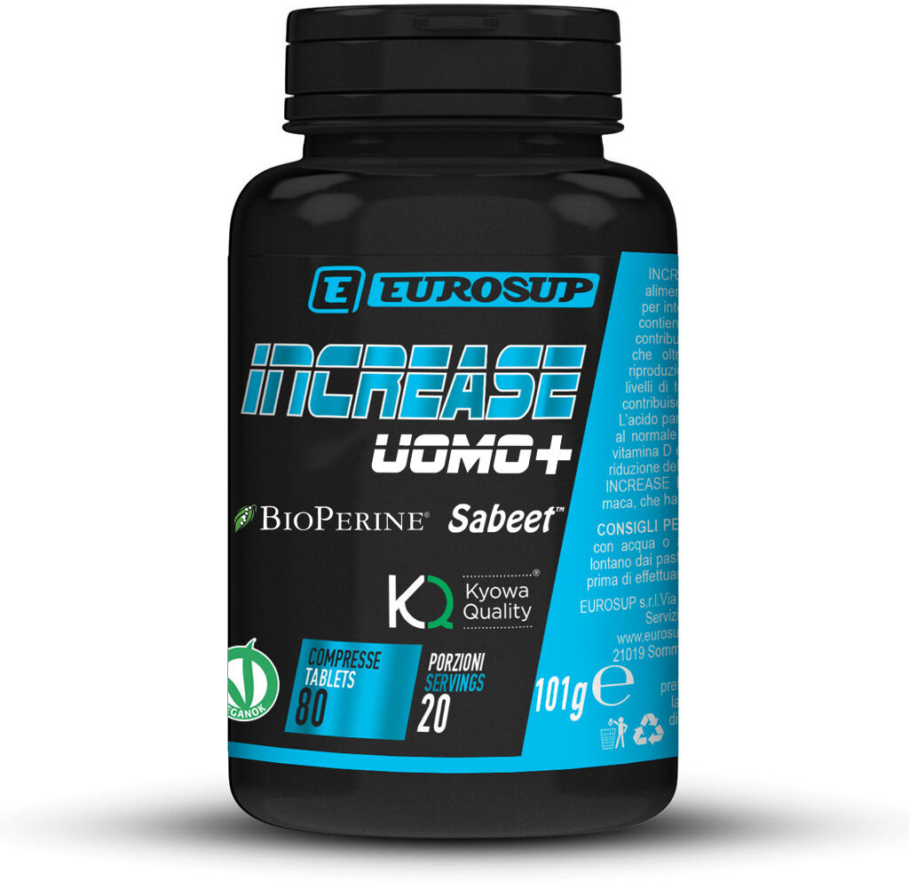 eurosup increase uomo+ 80 cpr