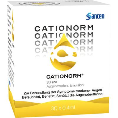 Cationorm SD sine Einzeldosispipetten 30x0,4 ml