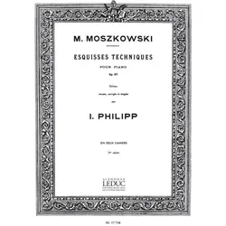 Esquisses techniques op.97 vol.2 pour piano, Fachbücher von Philipp
