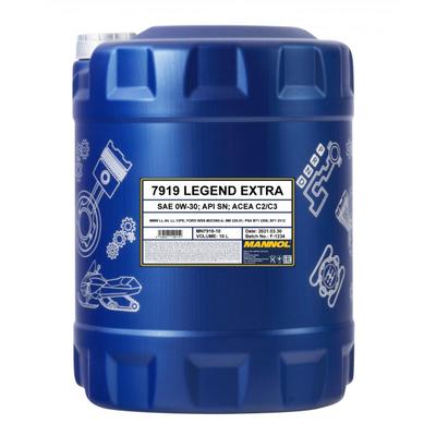 SCT - MANNOL Motoröl Mannol Legend Extra 0W-30 [10L] MN7919-10