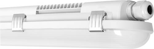 LEDVANCE Damp Proof LED-Feuchtraumleuchte LED LED fest eingebaut 18W Kaltweiß Grau