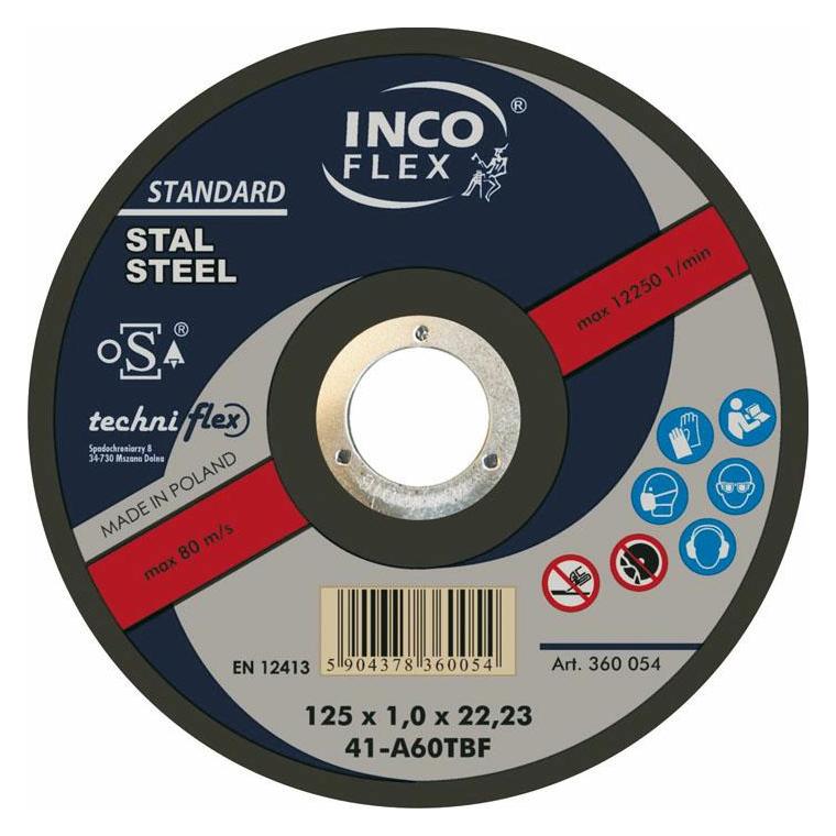 Incoflex Metallschild schneiden 125*6,5 (35617665)