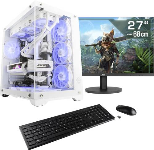 CSL Computer Gaming PC M11580H 68.6cm (27 Zoll) WQHD AMD Ryzen 9 7900X3D 32GB RAM 2TB SSD AMD Radeon RX 7900 XT 20GB GDDR6 Win 11