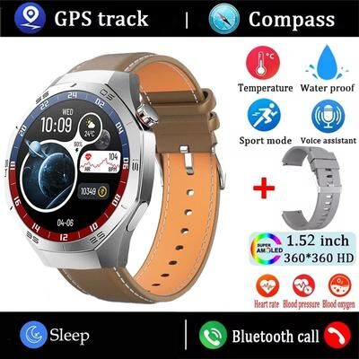 Uplift Essentials Smart Fitness Watch With AMOLED Display And Bluetooth Calling belt Silver