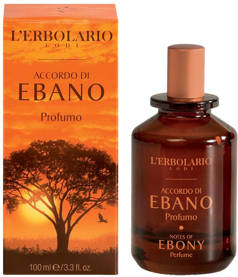 L'ERBOLARIO SB Srl L'Erbolario Profumo Accordo Di Ebano 100ml, Profumo Maschile Agrumato-Legnoso, Senza Ingredienti Animali, Dermatologicamente Testato