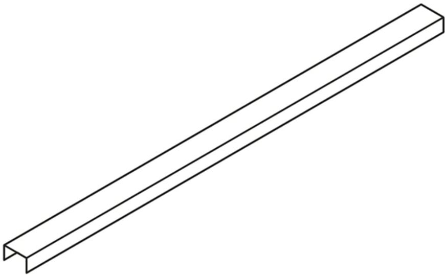 Säbu Verbindungsprofil 470 mm 3 mm Stahl, verzinkt (8321)