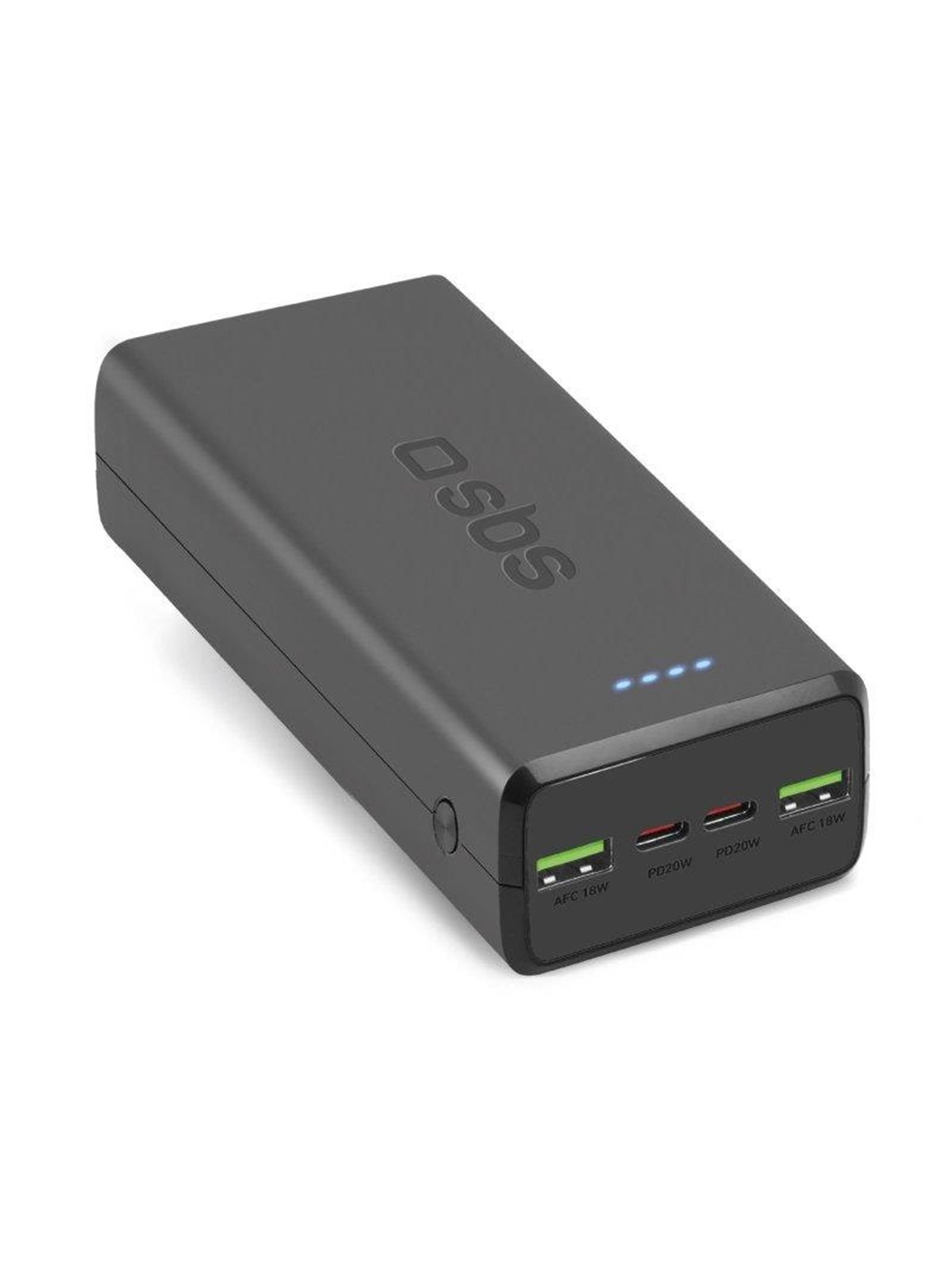 SBS Powerbank TTBB30000PD20K 30000 mAh 2 x USB-C 2 x USB-A - black - 30000 mAh
