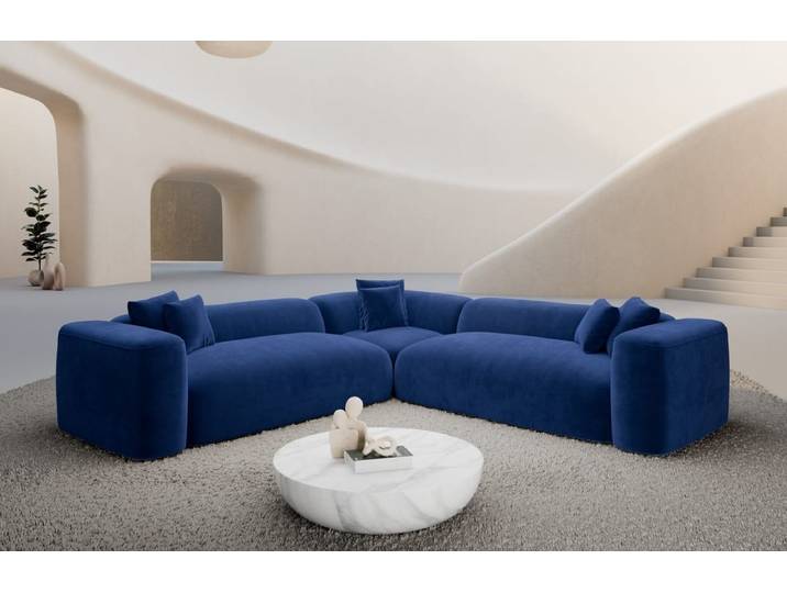 Stoff Ecksofa Alcudia L-Form