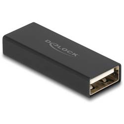Delock USB 2.0 Adapter [1x USB 2.0 Buchse A - 1x USB 2.0 Buchse A] 65106 0 mm Metall