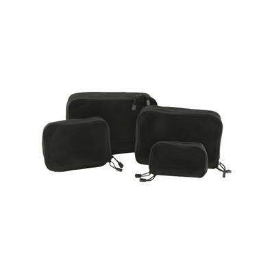 Rucksack BRANDIT "Brandit Unisex US Cooper Packing Cubes", Gr. onesize, schwarz, Polyester, unifarben, Rucksäcke Rucksack