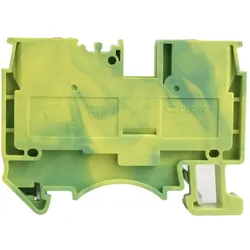 Schutzleiter-Reihenklemme 10mm2 gelb-grün Erdungsklemme UL DS10-PE-01P-1C-00AH