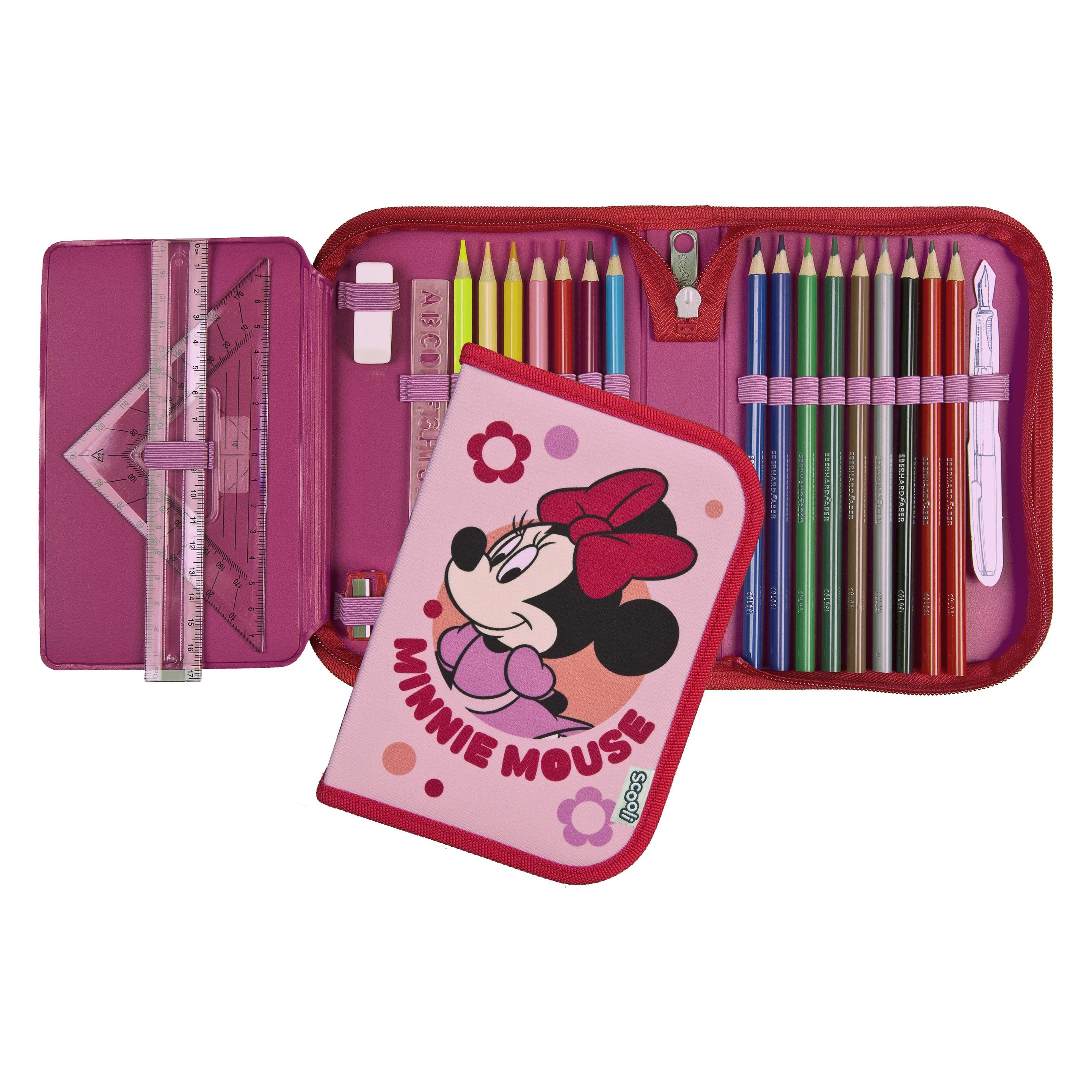 Scooli gefülltes Schüleretui - Minnie Mouse (MIUZ0445)