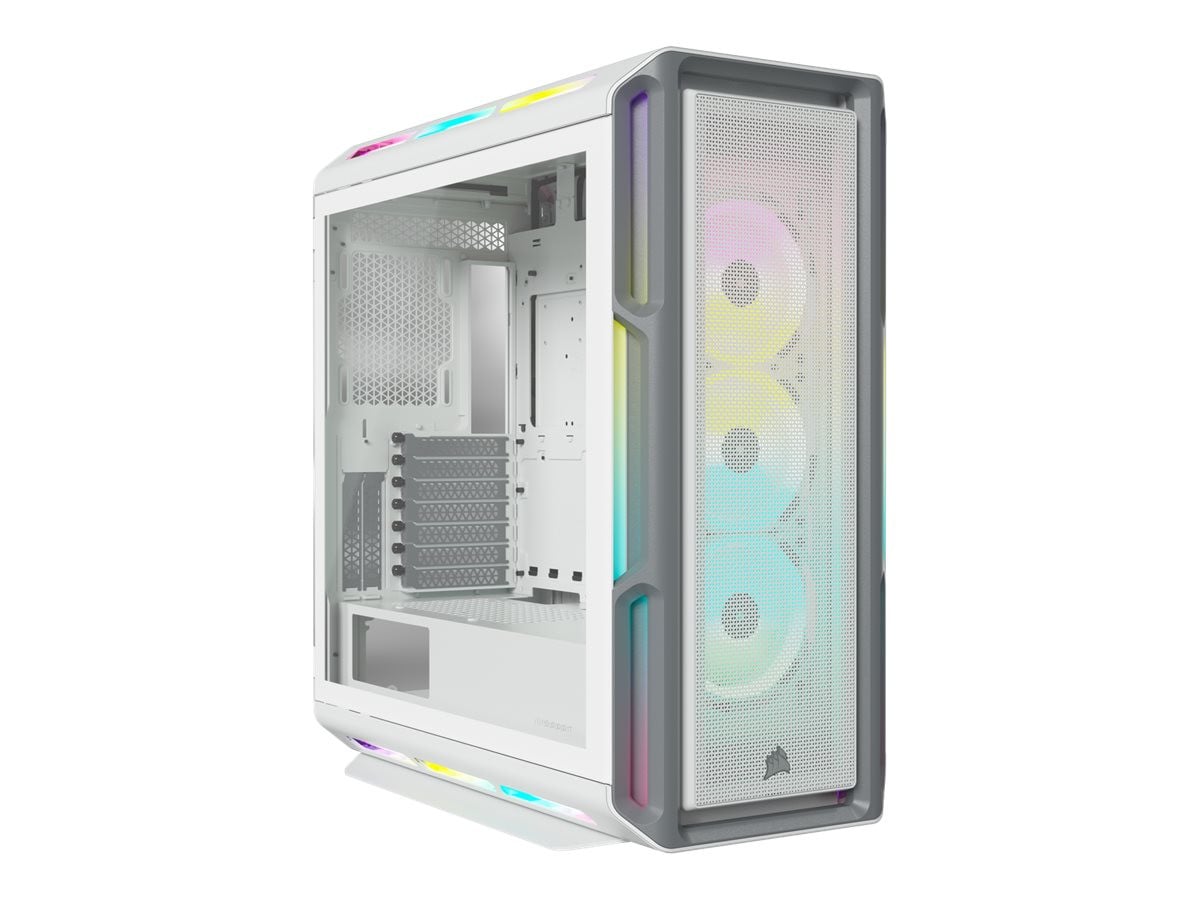 Corsair iCUE 5000T RGB PC-behuizing met gehard glas, Wit