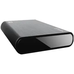 Fantec DB-ALU3 (3.5"), Festplattengehäuse, Schwarz