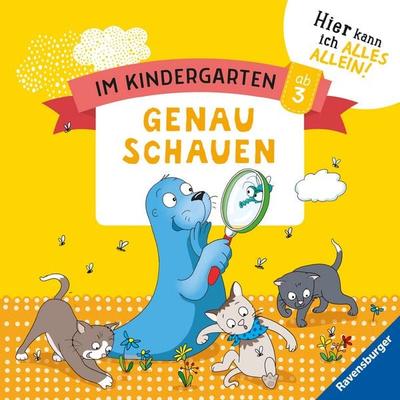 Im Kindergarten: Genau schauen, Taschenbuch von Kirstin Jebautzke, Ravensburger Verlag GmbH
