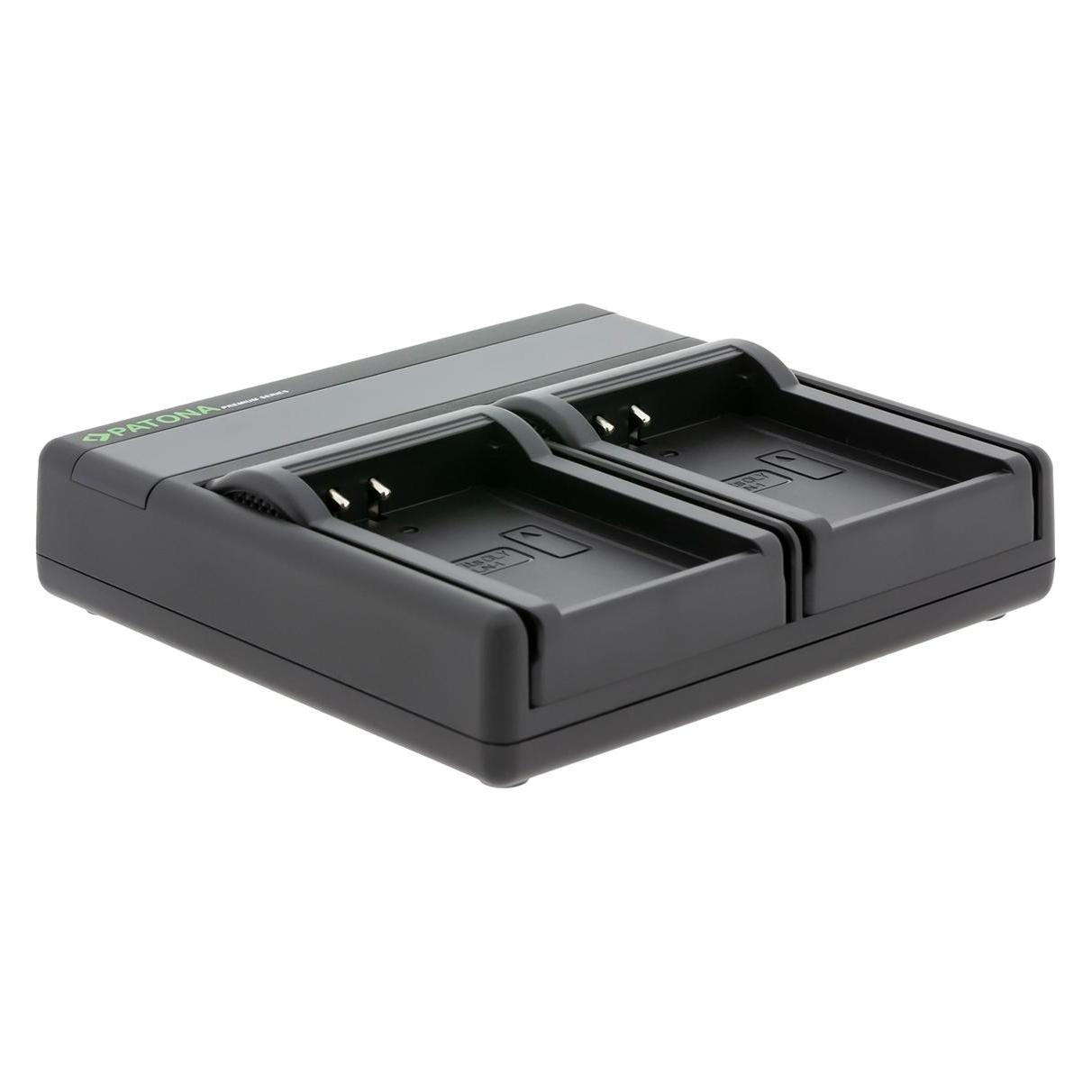 Patona Batteries Replacement Dual Charger USB USB-C (Kamera Akku Ladegerät) (121649)