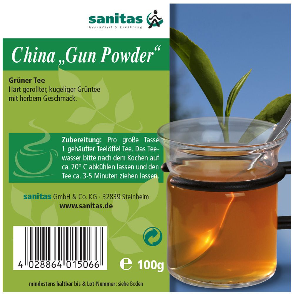 Grüner TEE Gunpowder 250 g Tee