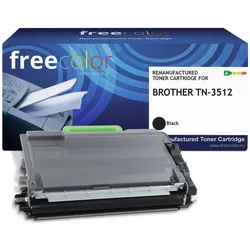 Freecolor, Toner, Toner Brother TN-3512 black 12000 Seiten remanufactured (BK)