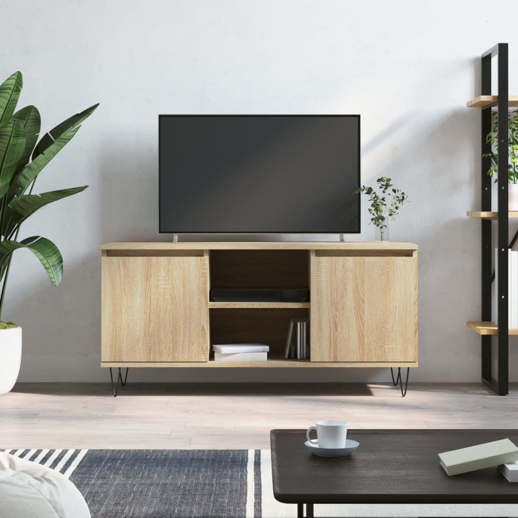 George Oliver Alyssandra TV Stand for TVs up to 43" Sonoma Oak 43"