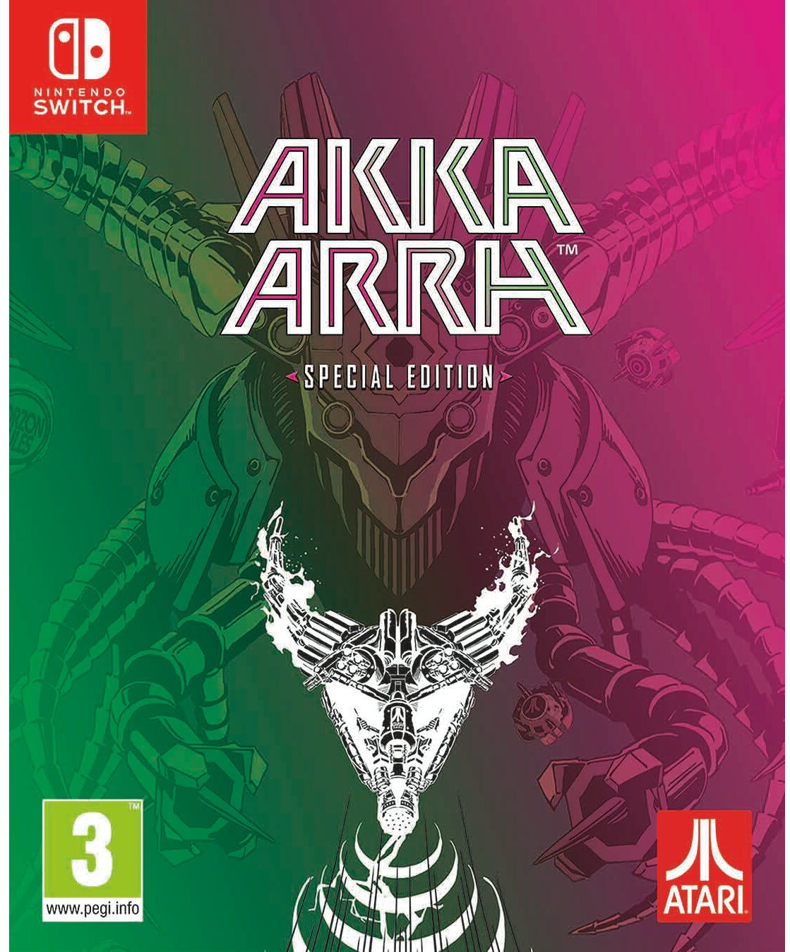 Numskull Games Akka Arrh Special Edition for Nintendo Switch (Game Cartridge) - Single-Player Shooter with Procedurally Generated Soundtrack