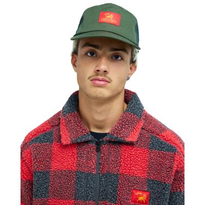 Snapback Cap QUIKSILVER "Bob Marley Drifter", Herren, grün (grape leaf), Obermaterial: 100% Baumwolle., Caps