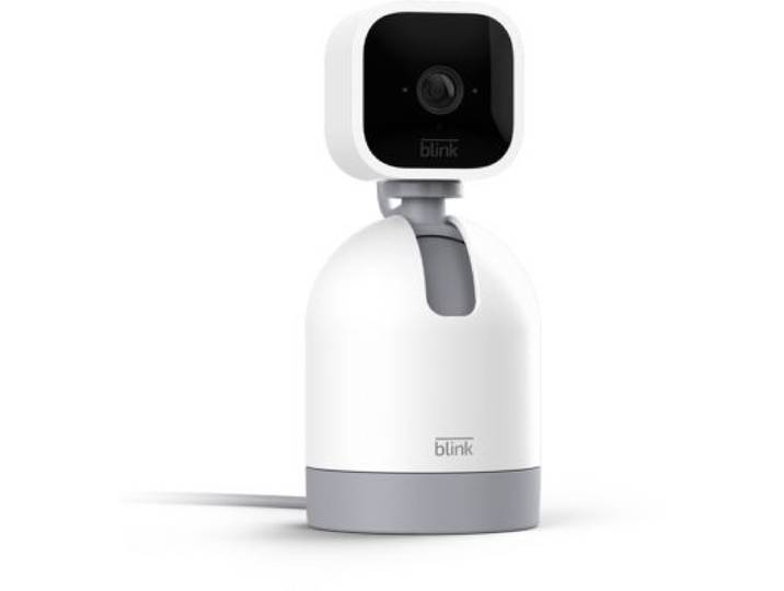 Blink - Caméra De Surveillance Mini Pan-Tilt Rotative Blanche