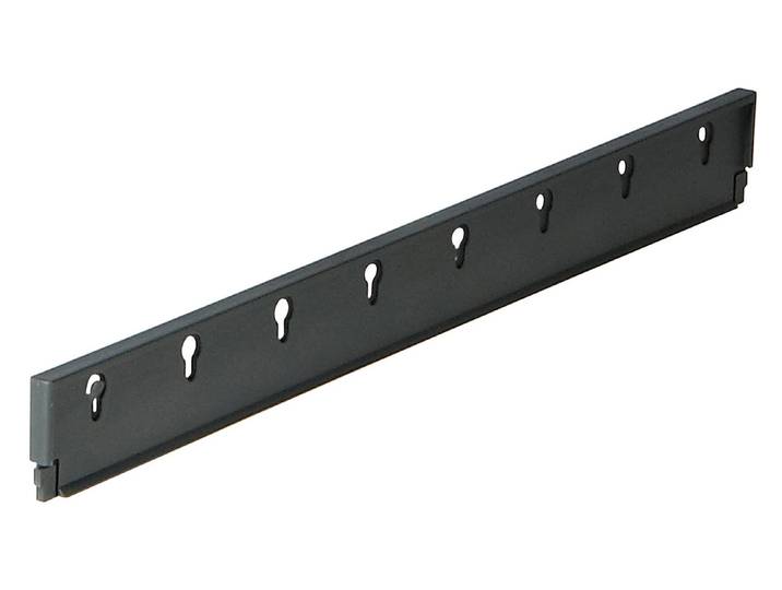 Wolfcraft Schubladen-Unterteilung Schwarz 1.5 × 41 × 4.5 cm 2 Stück