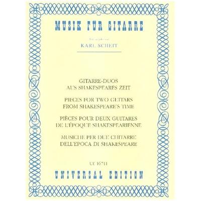 Gitarre-Duos aus Shakespeares Zeit -