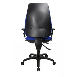 Bürostuhl Unni SY blau, Gestell schwarz