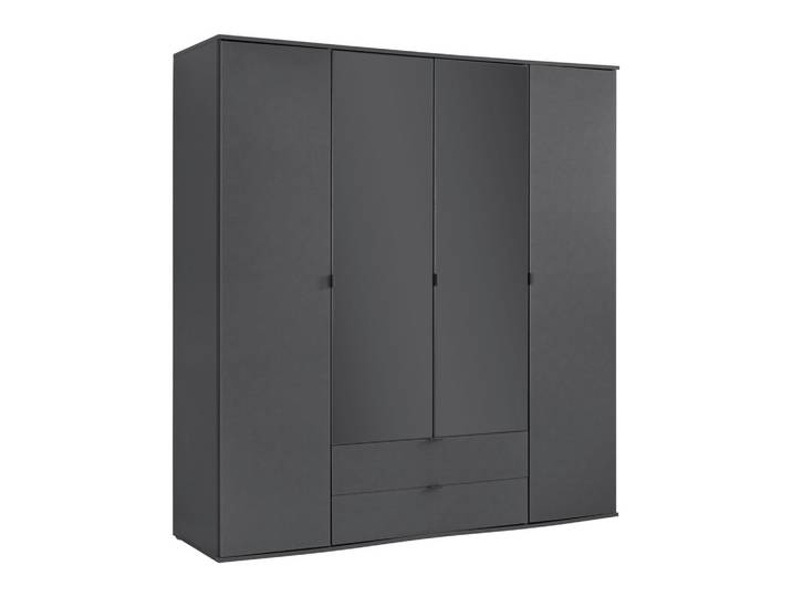 Drehtürenschrank 181/194/53 cm Grau