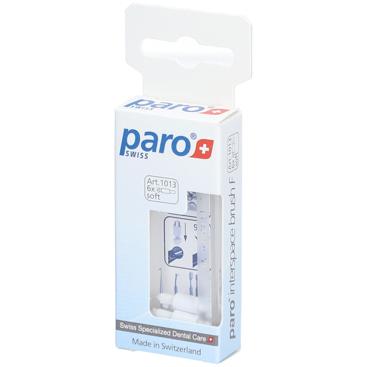 Paro Interspace Bürste F soft weiss refill 6 Stk St