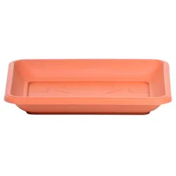 Prosperplast - Terrakottafarbe Sockel/Untersetzer für TERRA-Pflanzgefäß - 41 x 41 x 5,5 cm